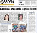 Ossona, qualcosa si muove in tema di Sicurezza