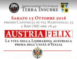 austria felix terra insubre rho