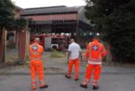 vigili del fuoco incendio a vittuone