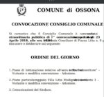 consiglio comunale ossona