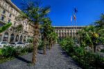 Palme in Piazza Duomo