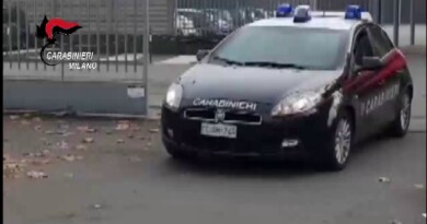 Auto dei carabinieri, Compagnia di Abbiategrasso. Foto di repertorio