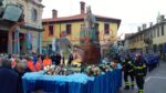 La processione con la statua della Madonna dei miracoli di Corbetta