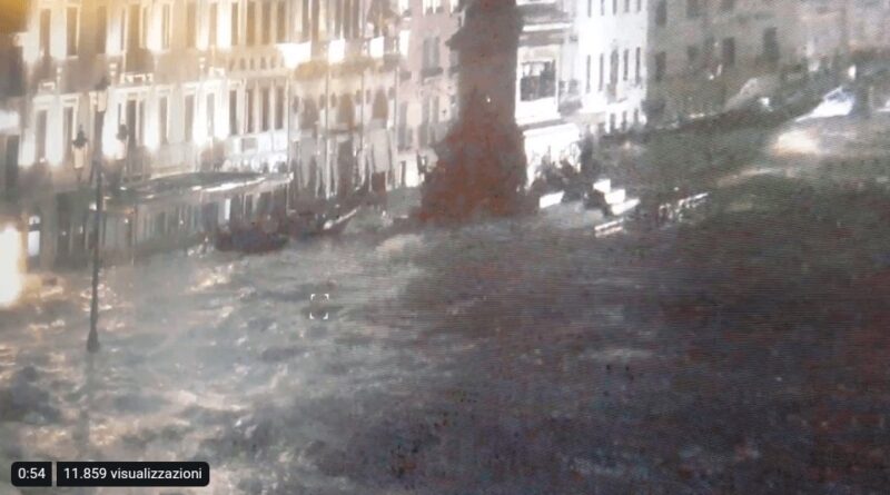 Venezia. Venezia. Maltempo. 2 morti e danni alla Basilica di San Marco - 13/11/2019