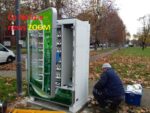 Un distributore H 24 di farmaci in via Villoresi, a Corbetta