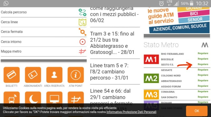 . Metro rossa traffico regolare?Ma l'è minga vera - 07/02/2020