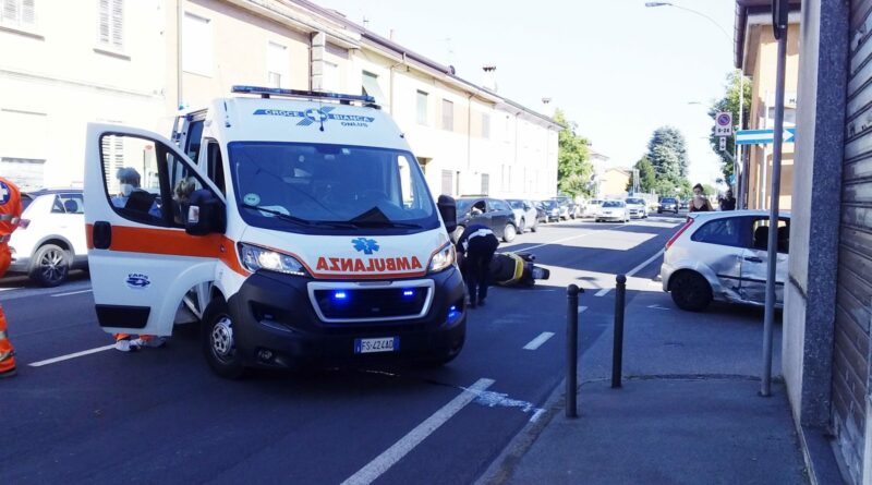 . Scontro in via Roma a Marcallo con Casone - 20/06/2020