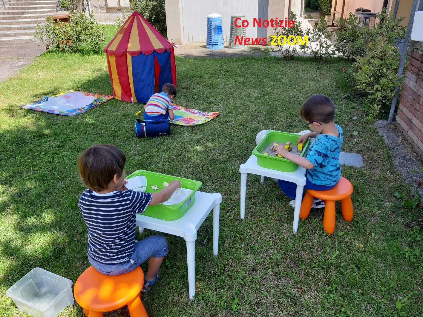 . Quanto è importante che i bambini stiano a contatto la natura. "Spazio Montessori" a Cerello di Corbetta - 20/06/2020