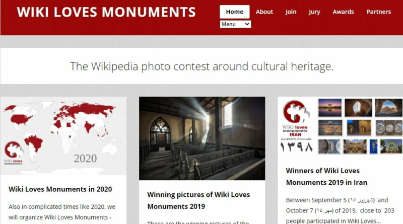 Wiki Loves Monuments. Wiki Loves Monuments chiude il 30 settembre. Tutte le informazioni per partecipare al premio internazionale di fotografia - 20/09/2020