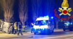 ambulanza vigili del fuoco notte