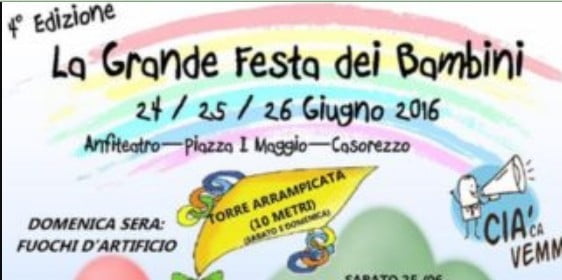 festa dei bambini cia che vemm