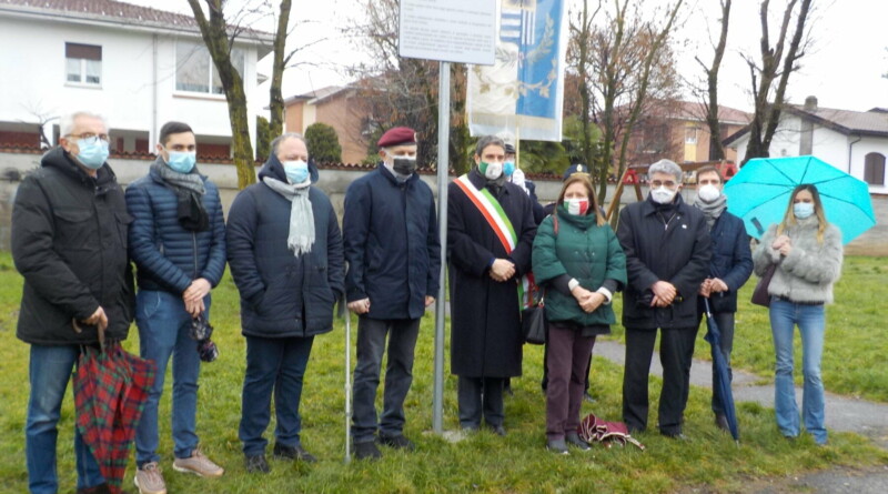 . Il Parco di via Meroni intitolato alle vittime delle Foibe. La cerimonia a Corbetta - 10/02/2021