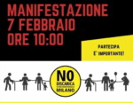 Manifestazione contro la discarica di Casorezzo