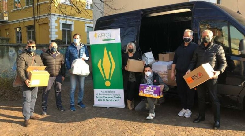 . "La farmacia del corso" e Afigi Fiamme Gialle donano alla Rsa di Corbetta e alla coop "Farsi prossimo" - 20/03/2021