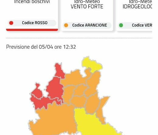 ambiente. Rischio vento forte e incendi boschivi a Milano e provincia - 06/04/2021