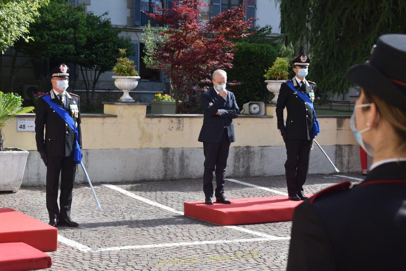 carabinieri. La Festa dei carabinieri. Occasione per fare il punto sulla situazione sicurezza - 05/06/2021