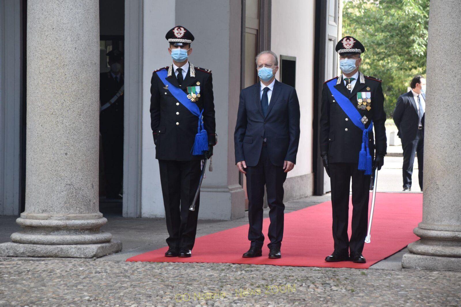 carabinieri. La Festa dei carabinieri. Occasione per fare il punto sulla situazione sicurezza - 05/06/2021