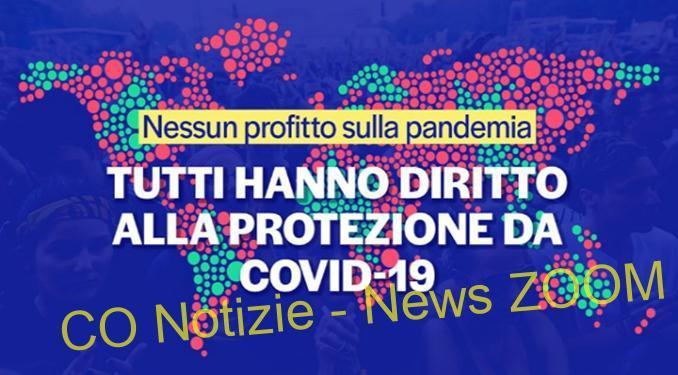 sospensione,brevetti,Vaccini,omc. Il 27 luglio si discute per una sospensione temporanea dei brevetti dei vaccini anti covid per salvare il mondo - 26/07/2021