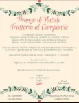 Natale, piatti della tradizione e sapori innovativi. Trattoria “Al Campanile”. Corbetta