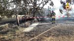 incendio trezzo d'adda vigili de fuoco. Luogo di ritrovamento del cadavere