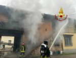 Incendio a Corbetta. A fuoco la ferramenta