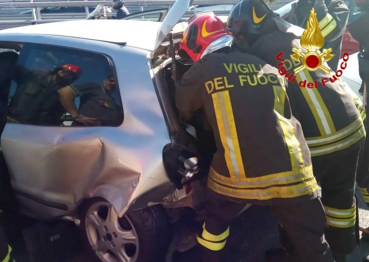 Incidente A4 Arluno – Rho: 2 persone ferite, 6 km di coda