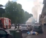 Incendio ieri in via da Cermentate, a Lambrate ( video)