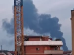 Incendio a Milano. A fuoco le roulotte di via Chiesa Rossa