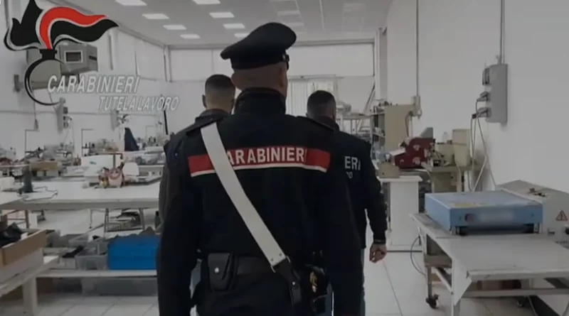 blitz,carabinieri,sfruttamento,lavoro. Blitz dei Carabinieri. Maxi operazione contro lo sfruttamento dei lavoratori nell'Alta Moda - 10/06/2024