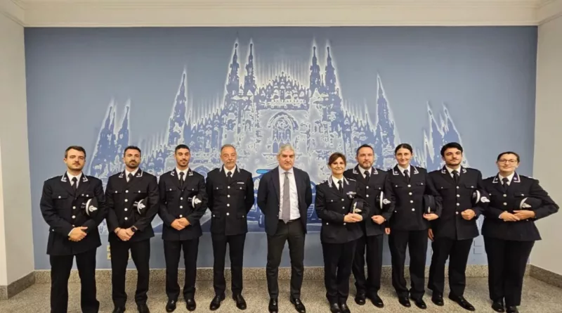 Commissari,polizia penitenziaria. Nuovi 7 Commissari della Polizia Penitenziaria in Visita alla Questura di Milano - 25/07/2024