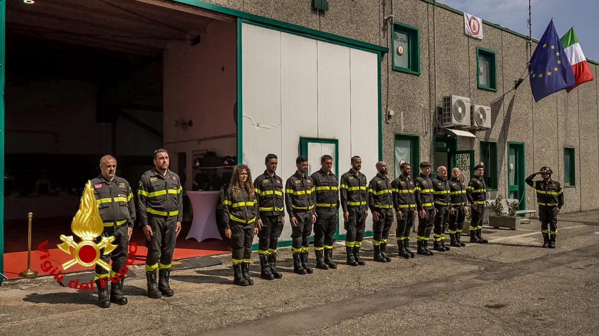 vigili del fuoco. Oggi l'inaugurazione del distaccamento dei vigili del fuoco volontari. Peschiera Borromeo ha il suo nuovo centro per le emergenze. - 26/07/2024