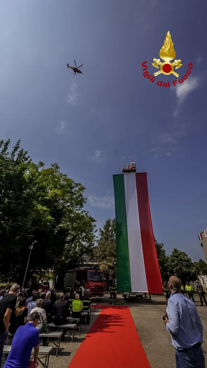 vigili del fuoco. Oggi l'inaugurazione del distaccamento dei vigili del fuoco volontari. Peschiera Borromeo ha il suo nuovo centro per le emergenze. - 26/07/2024