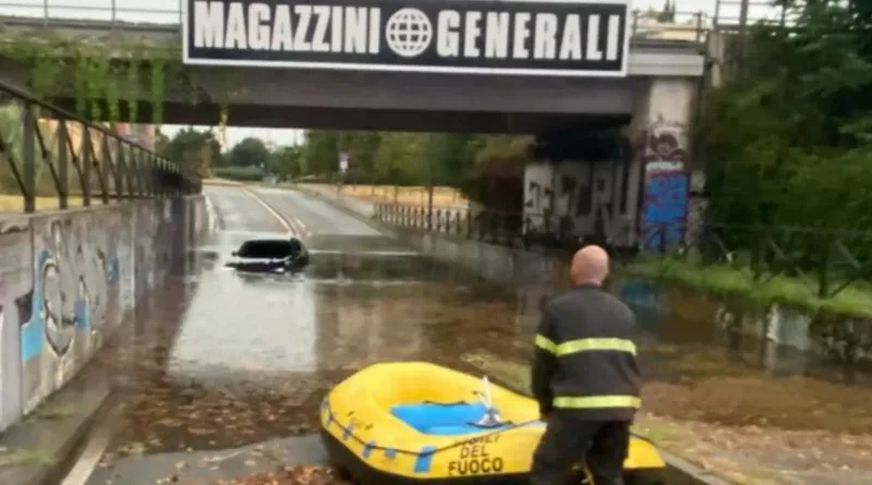 temporale,milano. Post temporale a Milano. Allagamenti e salvataggi. La conta dei danni - 07/08/2024