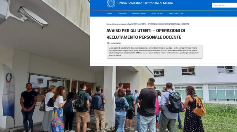 docenti,cobas,protesta,provedditorato. Docenti e nomine pazze, ma per il provveditorato va tutto bene - 03/09/2024