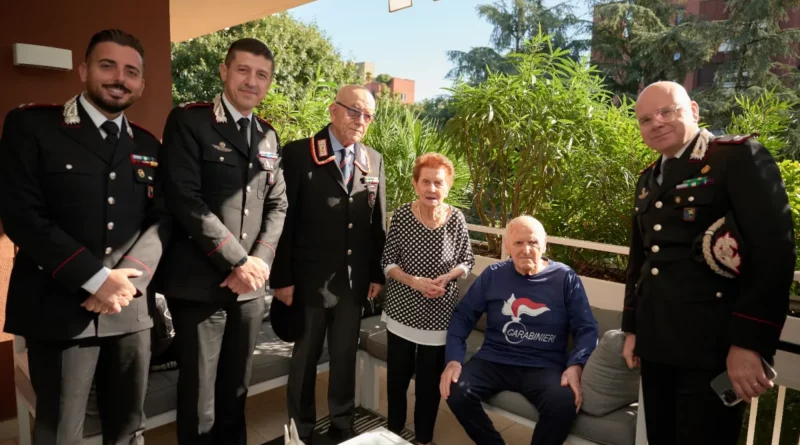 Remigio Marangoni,carabinieri. Segrate: Il vice brigadiere Remigio Marangoni ha festeggiato 100 anni con l’Arma dei Carabinieri - 16/09/2024