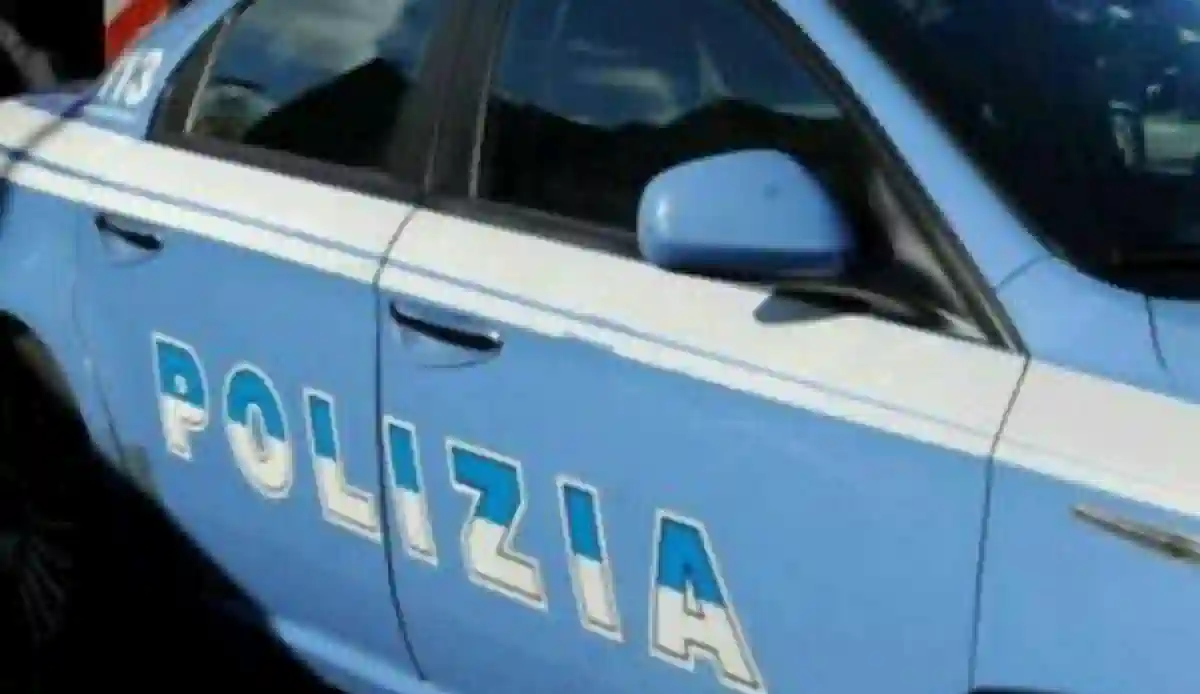 Auto della polizia, foto di repertorio