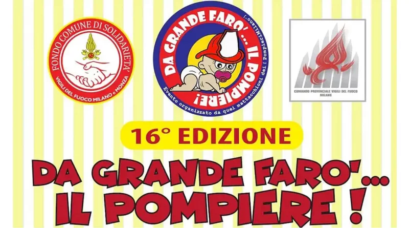 Da grande farò il pompiere,vigili del fuoco,milano. "Da grande farò il pompiere". I vigili del fuoco aprono la loro "palestra" ai bambini - 03/10/2024