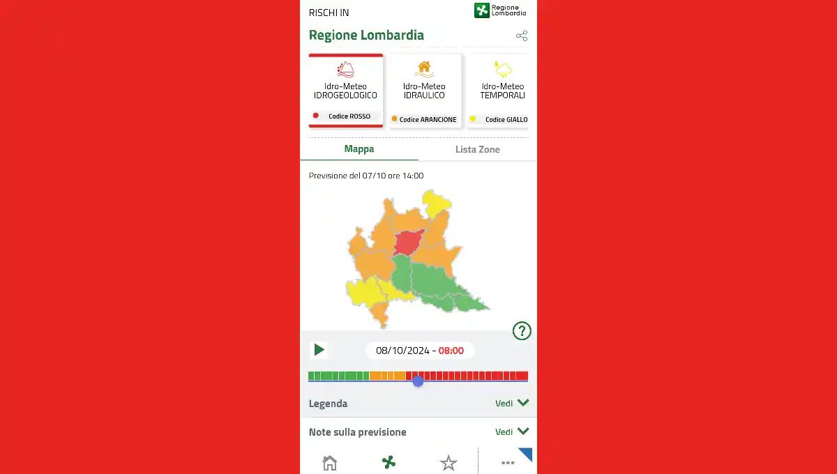 meteo,lambro,vigili del fuoco. Domani il meteo prometta una giornata dura, ma ci si attrezza - 07/10/2024