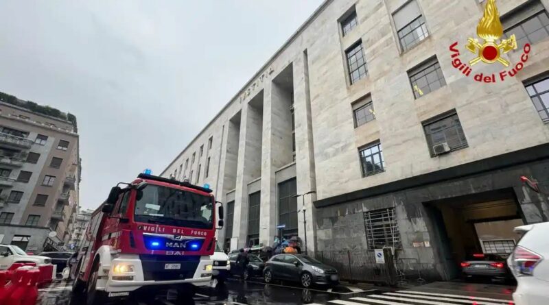 . Incendio al Tribunale di Milano. Evacuate 500 persone. Nessun ferito - 16/10/2024