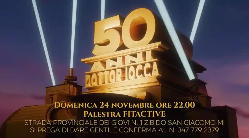 zibido san giacomo,Gigi Iocca,fitactive. A Zibido San Giacomo il party esclusivo dell’anno: 50 candeline per il Dottor Gigi Iocca nella location più innovativa! - 23/11/2024