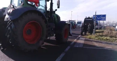 Tratoti risctto agricolo. Manifestazioni. Foto di repertorio