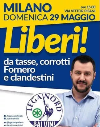 Matteo Salvini 29 maggio